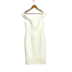 Ever new Melbourne off the shoulder white 
dress
